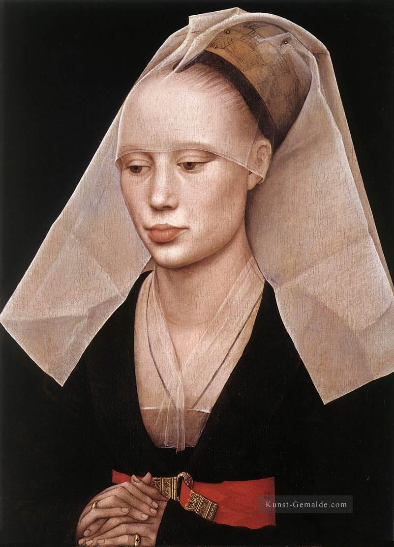 Bildnis einer Dame Niederländische Maler Rogier van der Weyden Ölgemälde